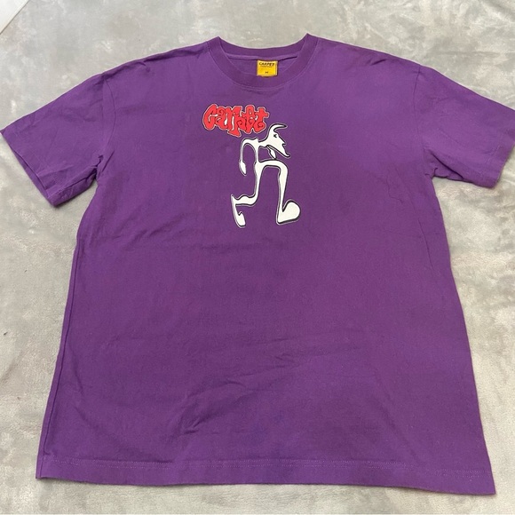 New! Carpet Company Purple Cotton Crewneck Stompman Tee 4446 - Picture 2 of 10